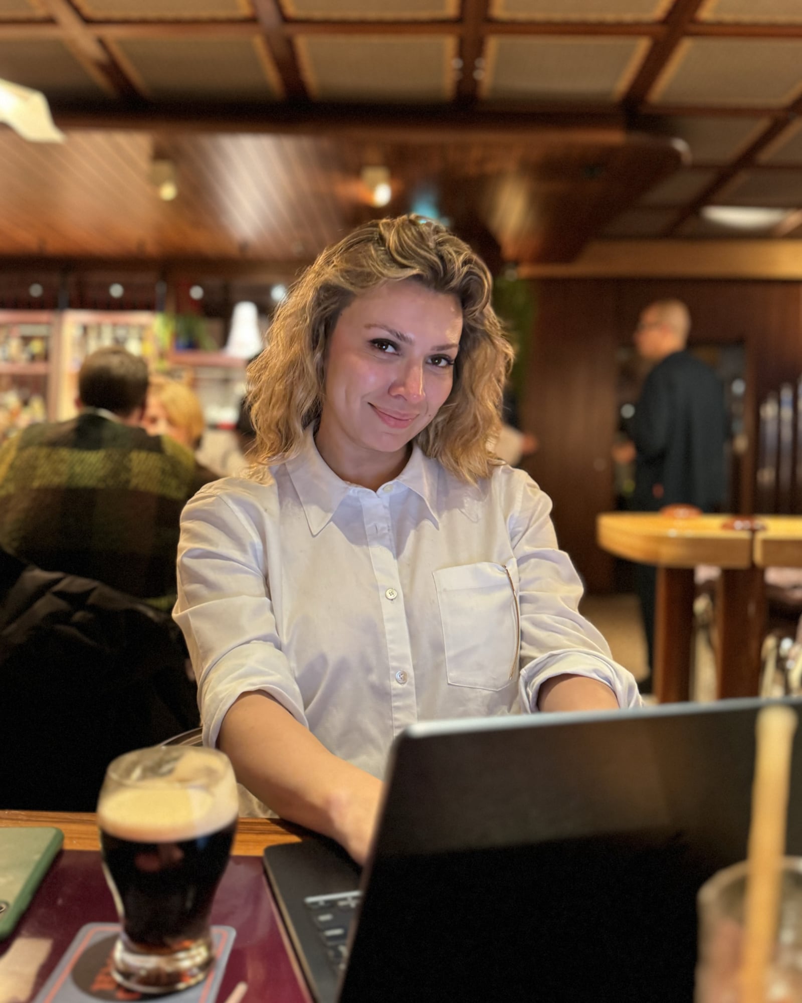 Erada Svetlana with ROCANI at the Lovie Awards in London