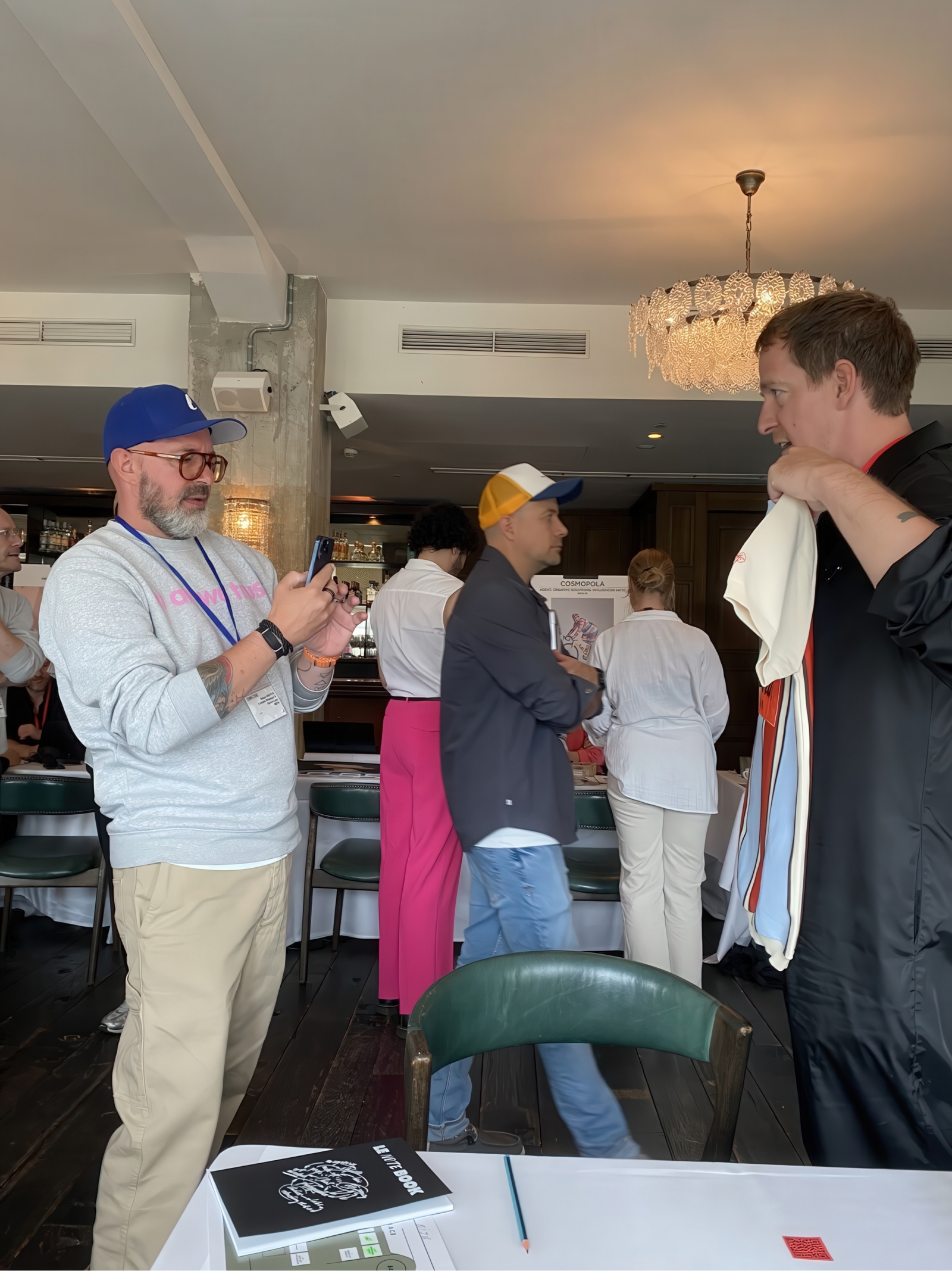 Romano Casellini at LeBook Berlin for ROCANI