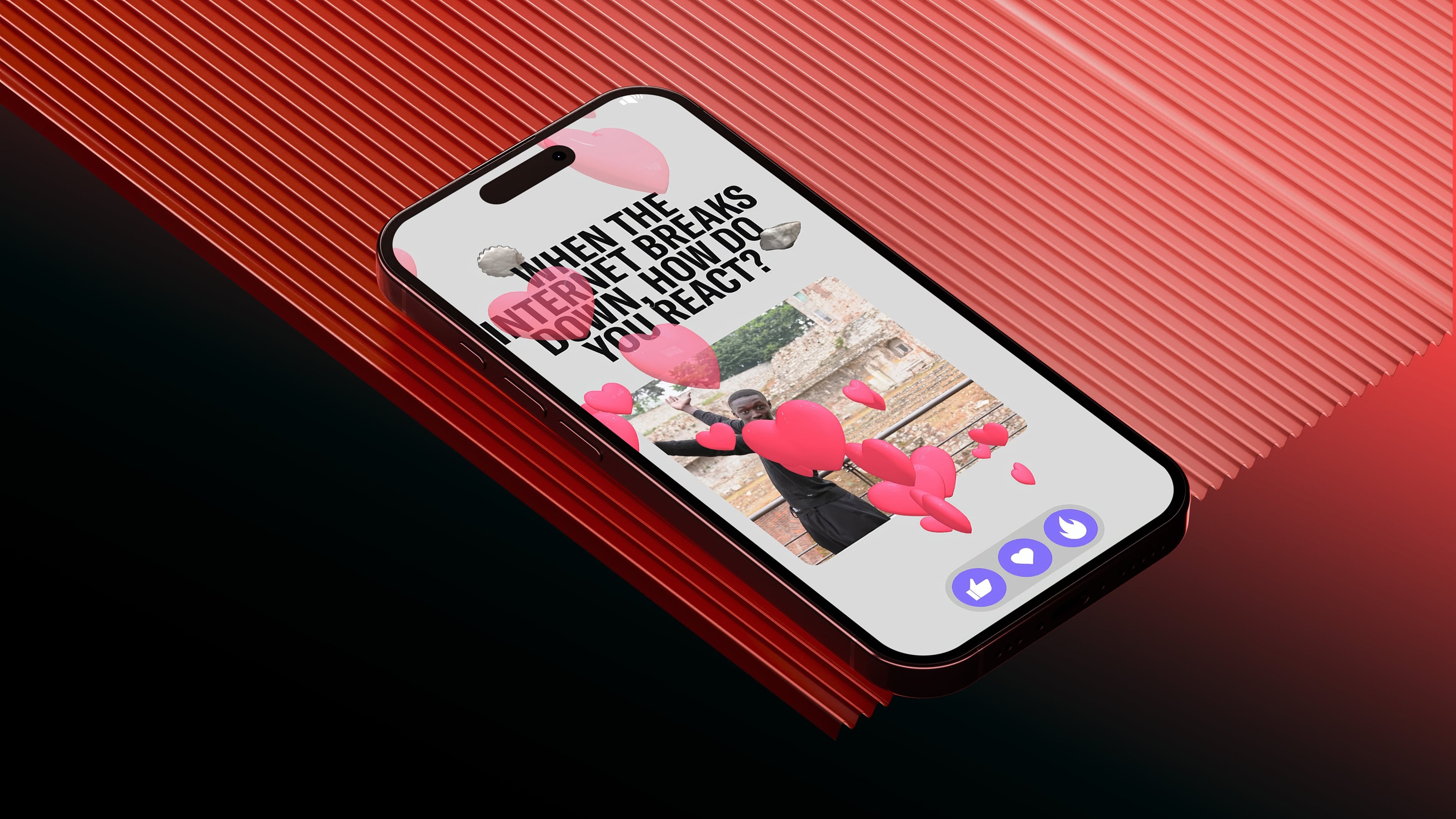 Khaby Lame - interactive storytelling website by ROCANI