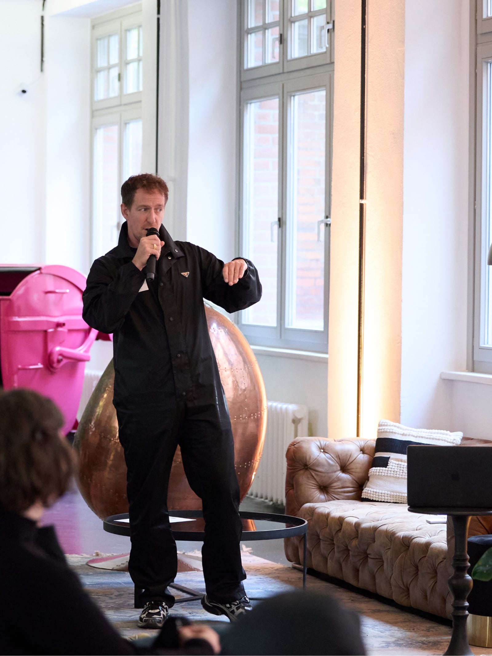 Romano Casellini at Berlin Design Week for ROCANI